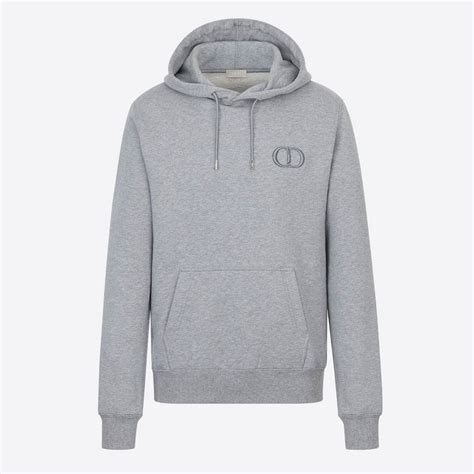 christian dior pullover grau|Dior hoodie grey.